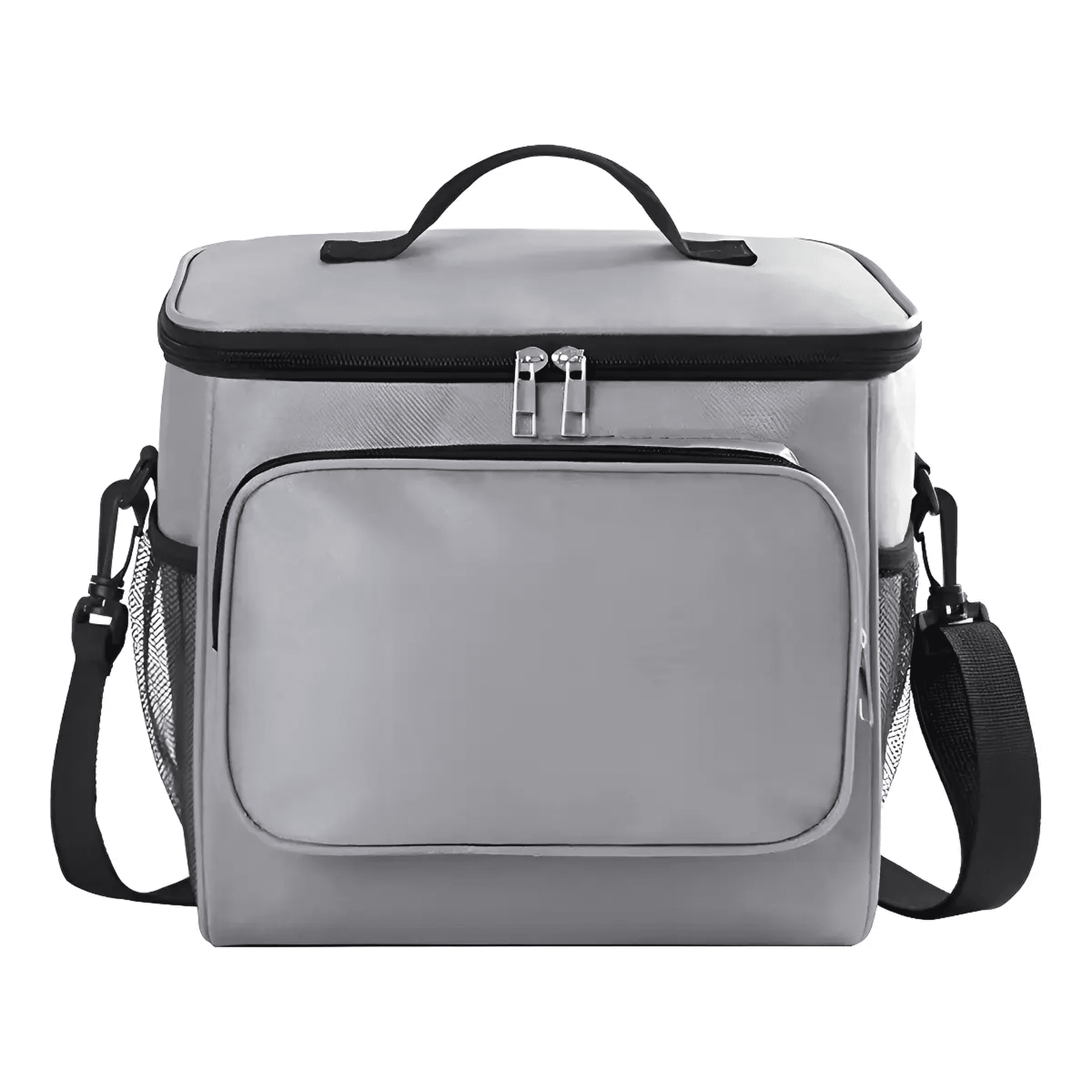 lonchera Térmica Belug Escolar Oxford 26x18x23cm Color Gris