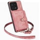 thumbnail image 5 of Funda Tipo Cartera con Correa Cruzada para Xaiomi 13 Protección Contra Golpes Rosa, 5 of 6
