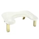 thumbnail image 4 of Reposabrazos en Forma de U de Cuero Sintético, Accesorios para Decoración de Uñas, Reposamanos para Uñas, Soporte para Reposabrazos para Uñas para Sal Blanco, 4 of 5