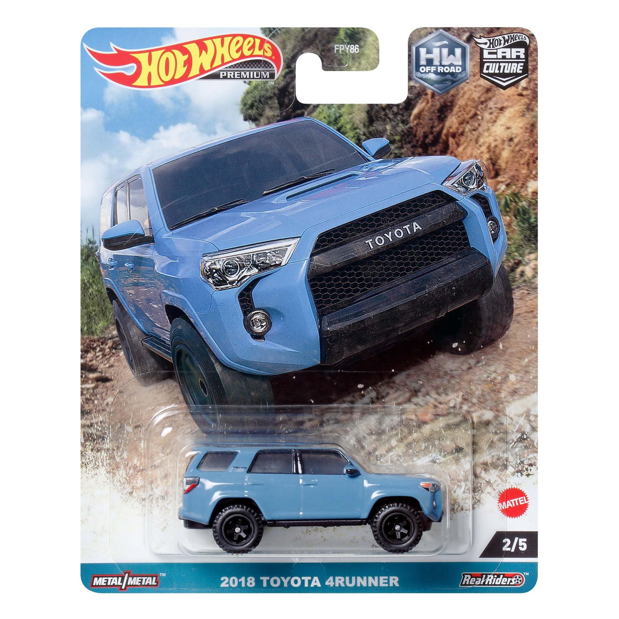 Mattel - Auto De Juguete Hot Wheels Car Culture Off Road 2018 Toyota 4runner