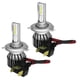 thumbnail image 2 of 2 x h4 / 9003 llevó el kit de conversión de bombillas de los faros 60w 7600lm 6000k ip68 astilla, 2 of 5