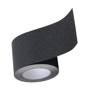 Magideal - Cinta De Agarre Cinta Antideslizante Cinta Adhesiva De Seguridad Negra Cinta Antideslizante Resistente Para Escaleras Bañeras Escaleras Rampa Escalera 10 Cm X 500 Cm
