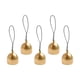 thumbnail image 1 of 5 Piezas Campana de cobre Adornos navideños Campana de la puerta Colgante de latón Campanas de latón Mini Campana Windchimes para el jardín de su casa, 1 of 5