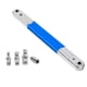 thumbnail image 1 of Juego De Llaves De Extensión Descentradas De Alcance Estrecho Para Taller, Garaje, Color Azul Mejorado, 1 of 5