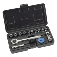 Genérico - Set Kit Juego De Dados Cuadrante 1/4 16 Piezas Kwb 371990 Color Unico Color