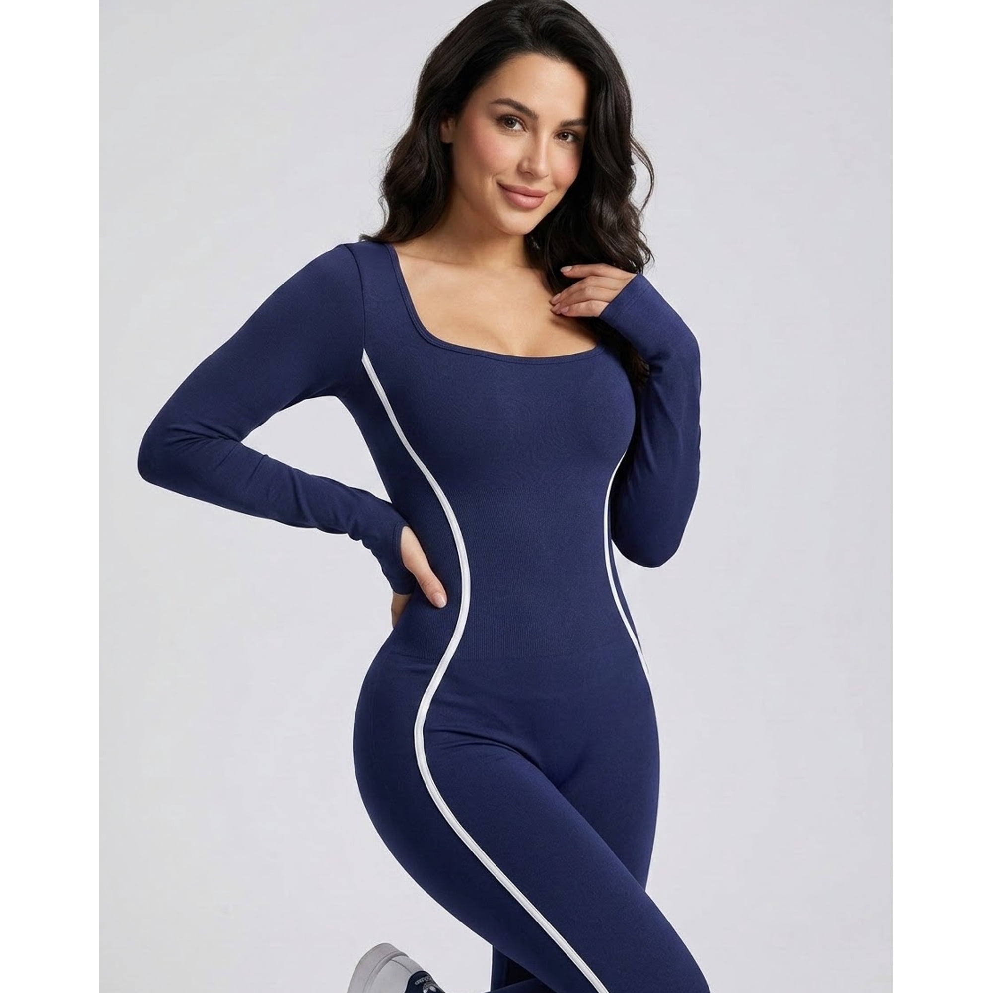 Flix Spa - Enterito Modelador Mujer Manga Larga Sport