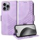 thumbnail image 4 of Carcasa FOXDOCK iPhone 16 Pro Max de cuero PU, diseño acolchado clásico, protección contra caídas y rayones, 4 of 5