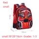 thumbnail image 1 of FashionCartoon Racing 3D Kid Backpack Boy Girl Blue Green Red Kindergarten Primary School Bag 3-16year Student Children Backpack, 1 of 3