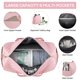 thumbnail image 2 of Bolso De Viaje Tipo Duffel Weekender 53x23x33 Cm 40 L Rosa, 2 of 9