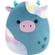 thumbnail image 1 of Malvaviscos de peluche Presto The Teal Galaxy Cow, 60 cm, tamaño Jumbo, 1 of 9