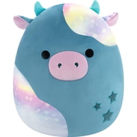Squishmallows - Malvaviscos De Peluche Presto The Teal Galaxy Cow, 60 Cm, Tamaño Jumbo