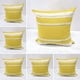 thumbnail image 2 of Pack de 6 Fundas de Cojín 45x45 cm Diseño de Algodón Amarillo, 2 of 2