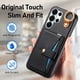 thumbnail image 4 of Funda FOXDOCK para Samsung Galaxy S26 Ultra Soporte múltiple, diseño con anillo, función billetera y protección avanzada-negro, 4 of 6