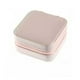 thumbnail image 3 of Estuche Organizador Joyas Cuadrado 10cm Joyero Rosa Aros, 3 of 3