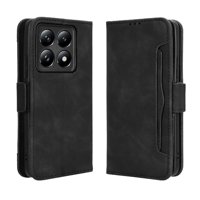 Funda Tipo Billetera Foxdock Para Xiaomi 14T – Tapa Flip Con Tarjetero