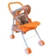 thumbnail image 1 of COCHE PARA MUÑECA METALICO NARANJA BABY PLAY HOUSE, 1 of 9