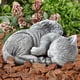 thumbnail image 5 of Estatua de Gatito Durmiente Ángel Memorial para Jardín Pure Garden, 5 of 7