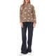thumbnail image 2 of INSPIRE CHIC Suéter de Manga Larga para Mujer Cuello Simulado Casual Jersey de Punto Tops S Caqui, 2 of 6