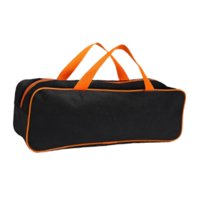 Ioensy - Bolsa De Almacenamiento Para Utensilios De Parrilla, Ligera, Para Exteriores, Playa, Fiesta, Patio, Talla S, Naranja Y Negro