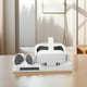 thumbnail image 4 of Compatible con Meta Quest 3/3S VR Headset Charging Dock Station 2 en 1 Base de carga de batería con carga inalámbrica-Blanco, 4 of 7