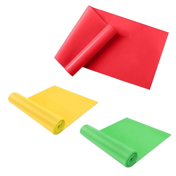 Juego de bandas elásticas para ejercicios de recuperación, yoga, pilates, rehabilitación, fitness y entrenamiento de fuerza.