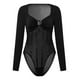 thumbnail image 5 of Body Elegante De Mangas Largas Para Mujer - Transparencia, 5 of 6