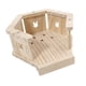 thumbnail image 3 of Casa De Conejo, Cueva, Accesorios, Escondite Para Hámster, Para Animales Pequeños, Estilo Conejo Y Hurón C, 3 of 5