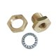 thumbnail image 3 of Acoplamiento de mamparo de latón Legines 3/8 NPT hembra, 3 of 6