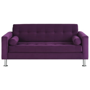 Bodevir - Sofa Retro 3C Felpa 12 Morado