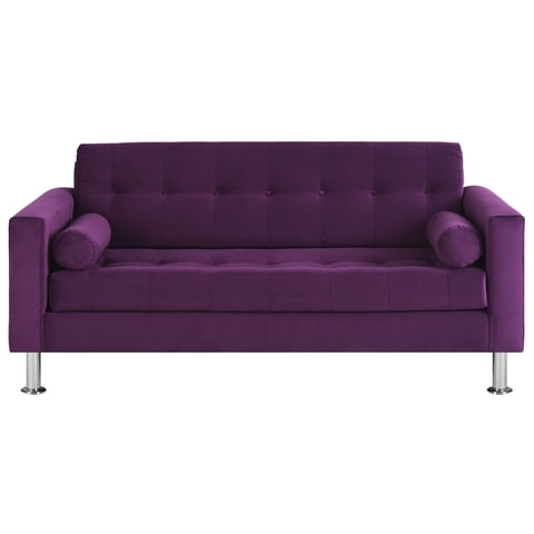 Bodevir - Sofa Retro 3C Felpa 12 Morado