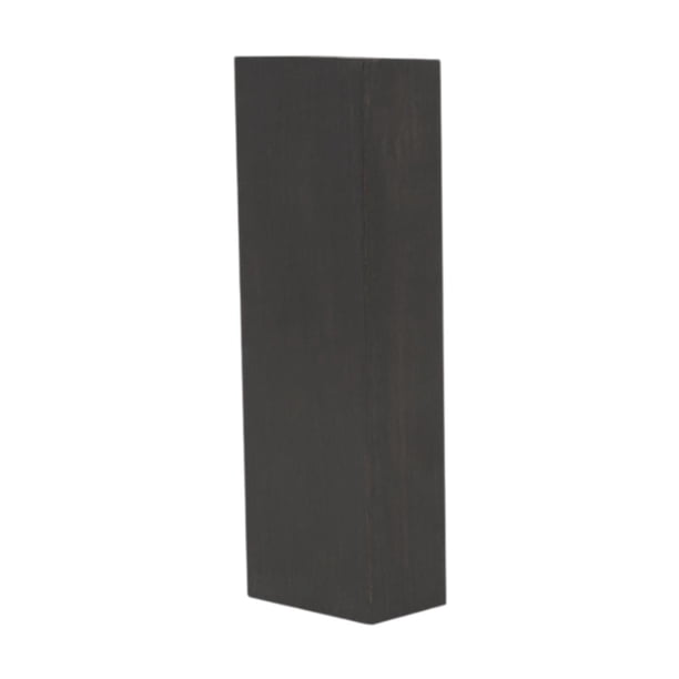 Madera De ébano Negro 12x4x2,5cm Material Para Manualidades Para Decoraciones Instrumentos Musicales