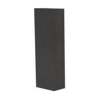Bothyi - Madera De Ébano Negro 12X4X2,5Cm Material Para Manualidades Para Decoraciones Instrumentos Musicales
