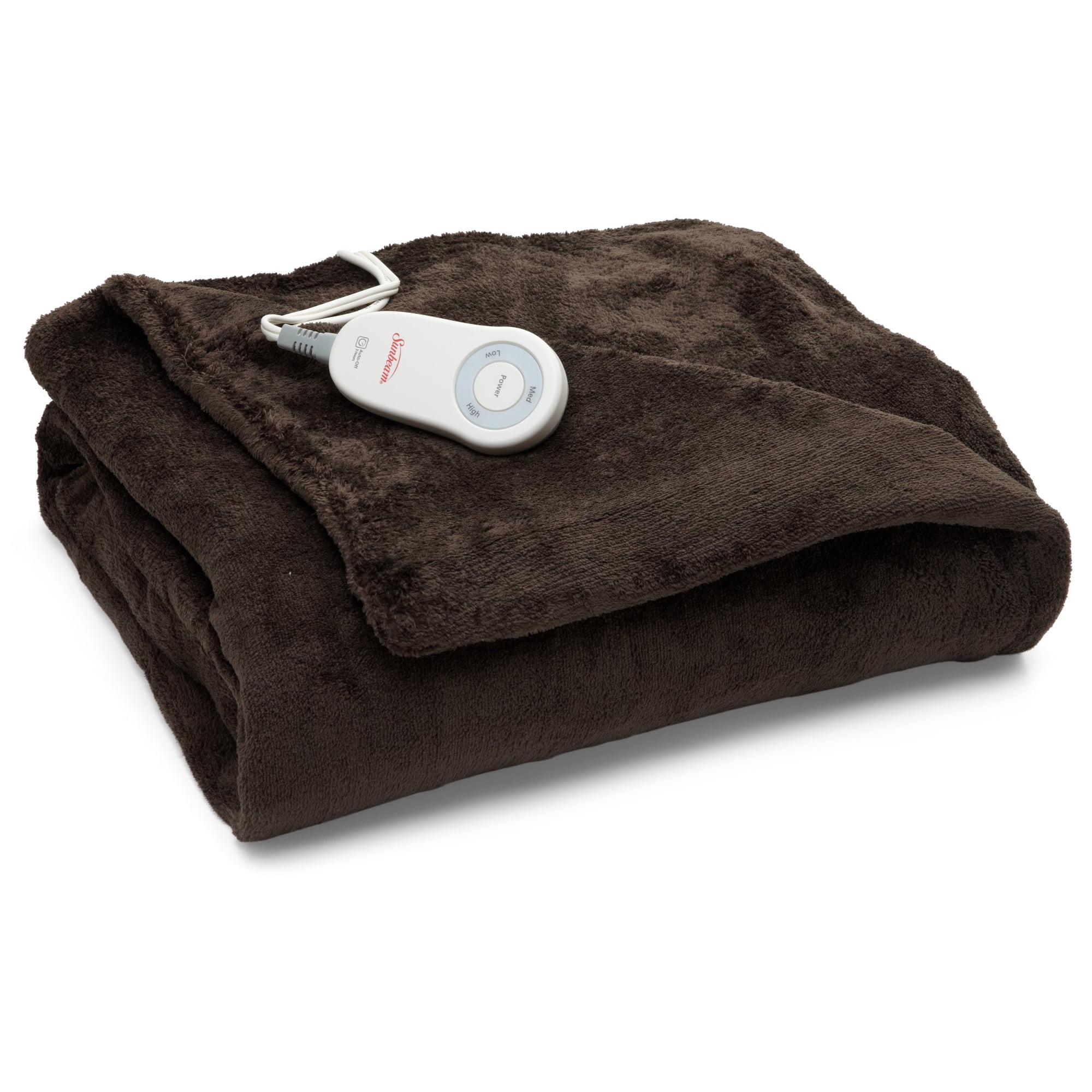 Manta Eléctrica De Microfelpa Con Calefacción Sunbeam Tw8225-030-470