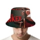 thumbnail image 4 of el mono Sombrero bucket para adultos, gorra de protección solar, sombrero de pescador plegable para viajes al aire libre, pesca y actividades de verano, 4 of 6
