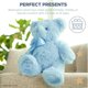 thumbnail image 3 of Peluche Bearington de peluche azul de 30 cm, 3 of 8
