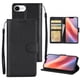 thumbnail image 1 of Funda Cartera para iPhone 16e con Tarjetero, Soporte y Cordón - Protección Negro, 1 of 5