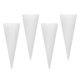 thumbnail image 2 of 4 Piezas De Vidrio De Cono Transparente Para Colgar En La Pared Florero Planta Botella Decoración Del Hogar, 2 of 5