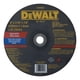 thumbnail image 1 of Pack 5 Disco Corte De Metal 9 X 1/16 Dewalt Dw44603 Negro, 1 of 5