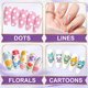 thumbnail image 5 of Plumas de Esmalte de Uñas DANONI 12 Colores Punta Fina 0.5 mm, 5 of 9
