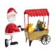 thumbnail image 3 of Adorno De Escritorio Con Personaje Navideño Empujando El Carro, Figura De Papá Noel Para Decoración De Año Nuevo, 3 of 5