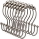 thumbnail image 1 of 12pcs, Rustproof Stainless Steel S Shape Shower Curtain Hooks Rings, Shower Curtain Rings Hooks For Bathroom Shower Rod Curtains, Bathroom Accessories, 1 of 5
