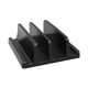 thumbnail image 5 of Soporte vertical para computadora portátil Accs Diseño de ranuras duales de uso múltiple Decorativo Durable Compacto Universal Soporte para teléfono Negro, 5 of 5