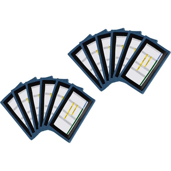 Banda de sudor Pro Athletics pack de 12 unidades azul marino con 3 compartimentos