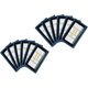 thumbnail image 1 of Banda de sudor Pro Athletics pack de 12 unidades azul marino con 3 compartimentos, 1 of 6