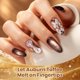 thumbnail image 4 of Esmalte en gel Beetles 6 colores cat eye nude y marrón otoñal, 4 of 8