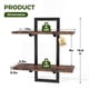 thumbnail image 3 of Estantes flotantes de pared Bamworld, paquete de 2, marrón, soporte para plantas, 3 of 7