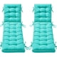 thumbnail image 1 of Cojín para chaise lounge AMCATON, 2 unidades, 183 x 53 cm, aqua, 1 of 8