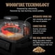 thumbnail image 2 of Parrilla y ahumador para exteriores Ninja OG701 Woodfire 7 en 1, color rojo, 2 of 9