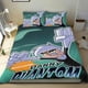 thumbnail image 1 of Danny Phantom Conjunto de sábanas temático, trío de piezas, cómodo y amigable con la piel, diseño único, regalo de decoración para el hogar para familiares, amigos y fans,140cm *210cm, 1 of 6