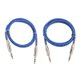thumbnail image 3 of 2 Uds Guitarra Baja 6,35mm Estéreo Macho A Macho Cable De Audio Cable Trenzado De Nailon, 3 of 5